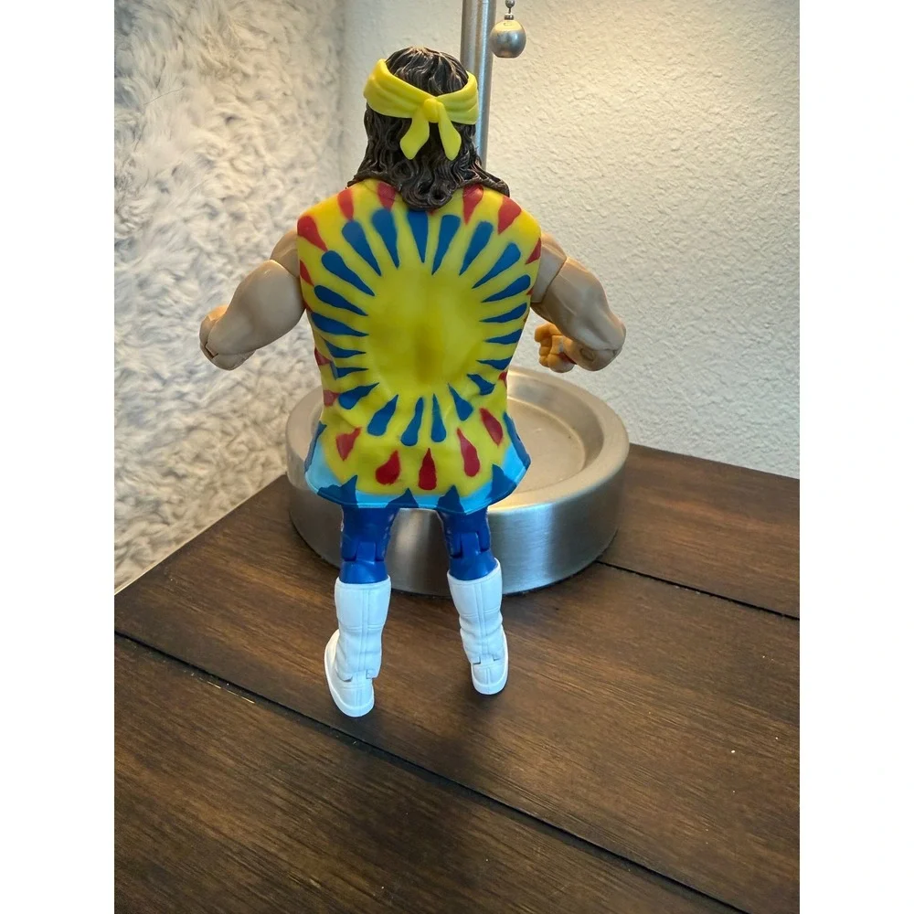 WWE Jakks Pacific Dude Love Mick Foley Action Figure 2003 Tie Dye Shirt